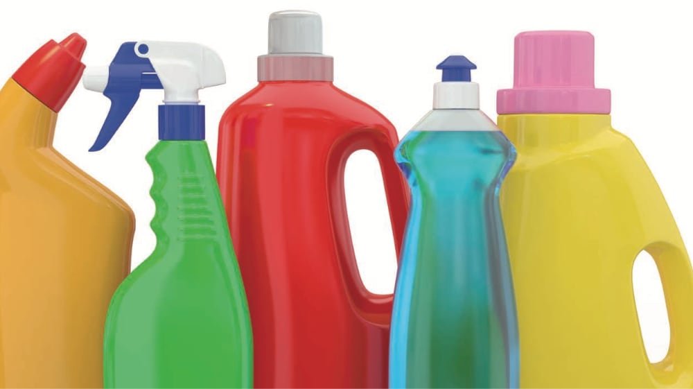 Datos requeridos en el etiquetado de los productos de aseo doméstico